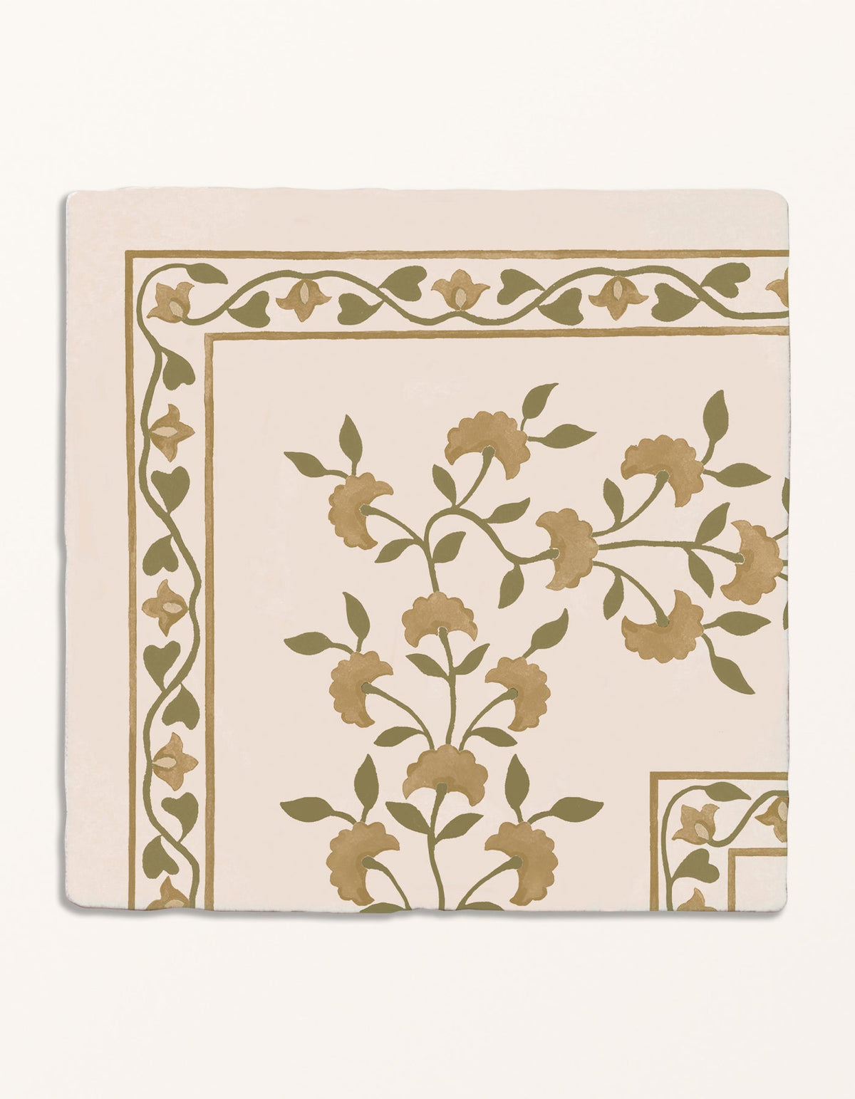 Ca’ Pietra STUDIO Sanderson - Anthos Ochre Border & Corner — official gallery image 2