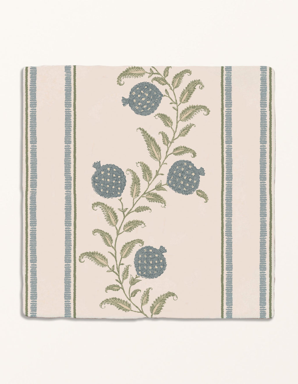 Ca’ Pietra STUDIO Sanderson - Anaar Pottery Blue Border & Corner — official gallery image 1