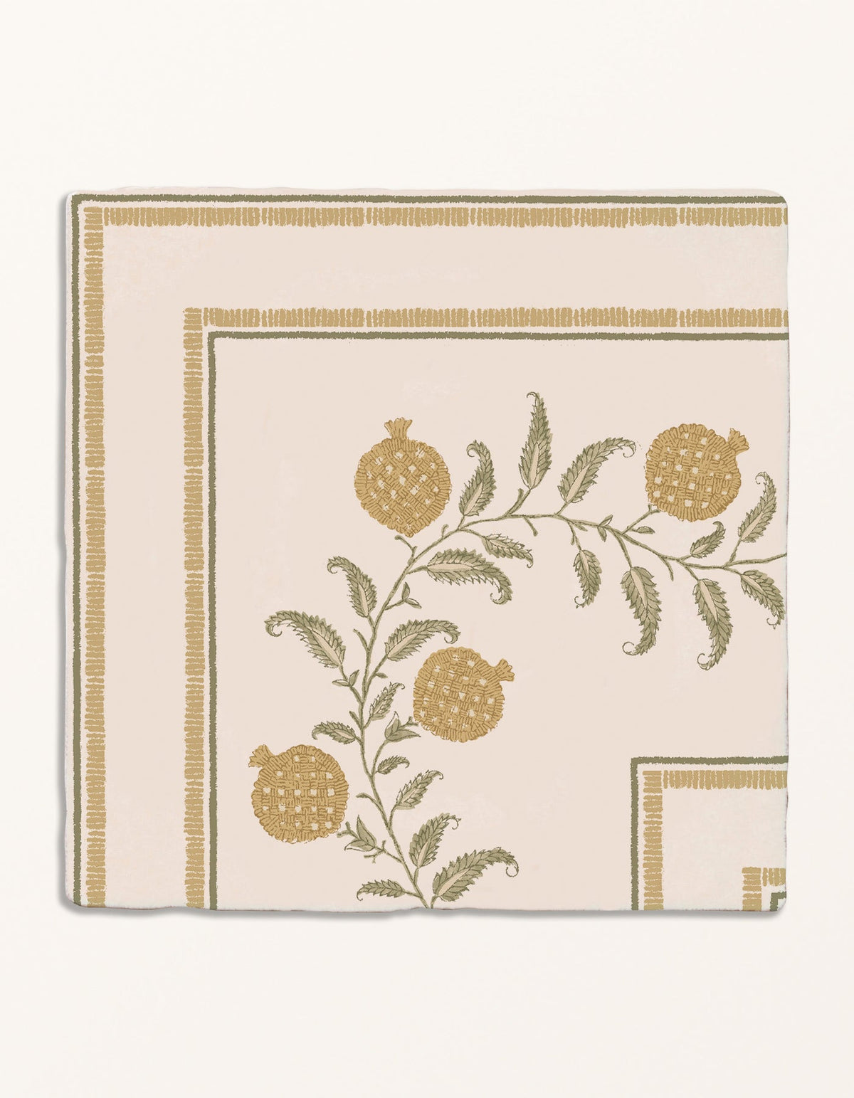 Ca’ Pietra STUDIO Sanderson - Anaar Ochre Border & Corner — official gallery image 3