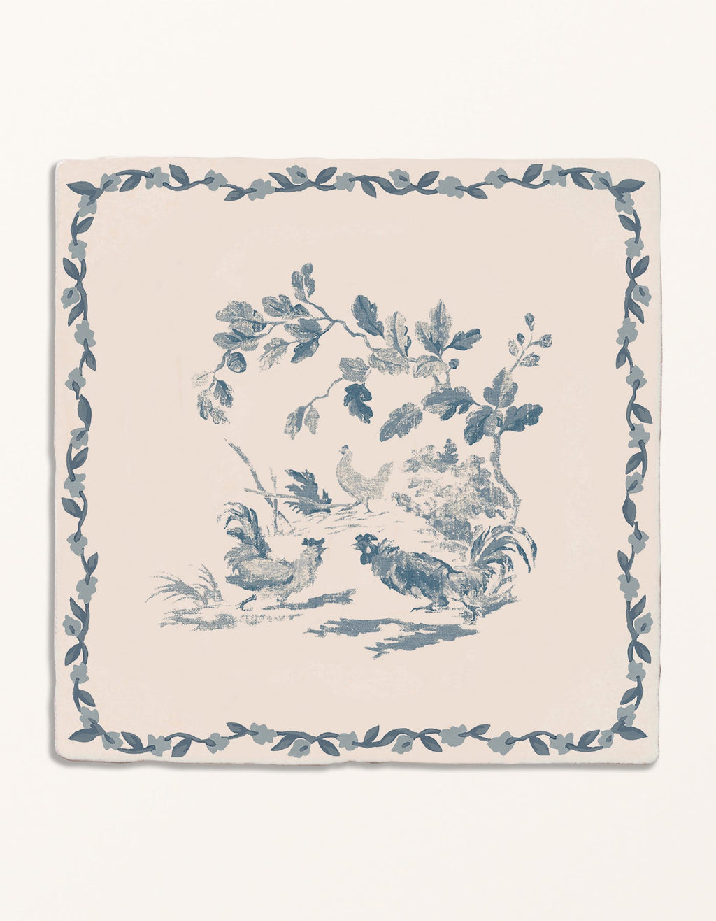 Ca’ Pietra STUDIO Sanderson - Aesop's Fables Pottery Blue Decor — official gallery image 2