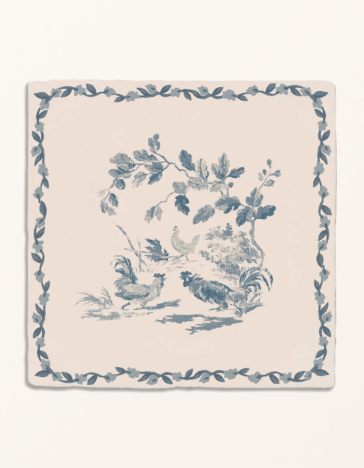 Ca’ Pietra STUDIO Sanderson - Aesop's Fables Pottery Blue Decor — official gallery image 2