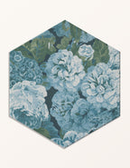 Ca’ Pietra Sanderson - Very Rose & Peony Pottery Blue Porcelain — official gallery image 2