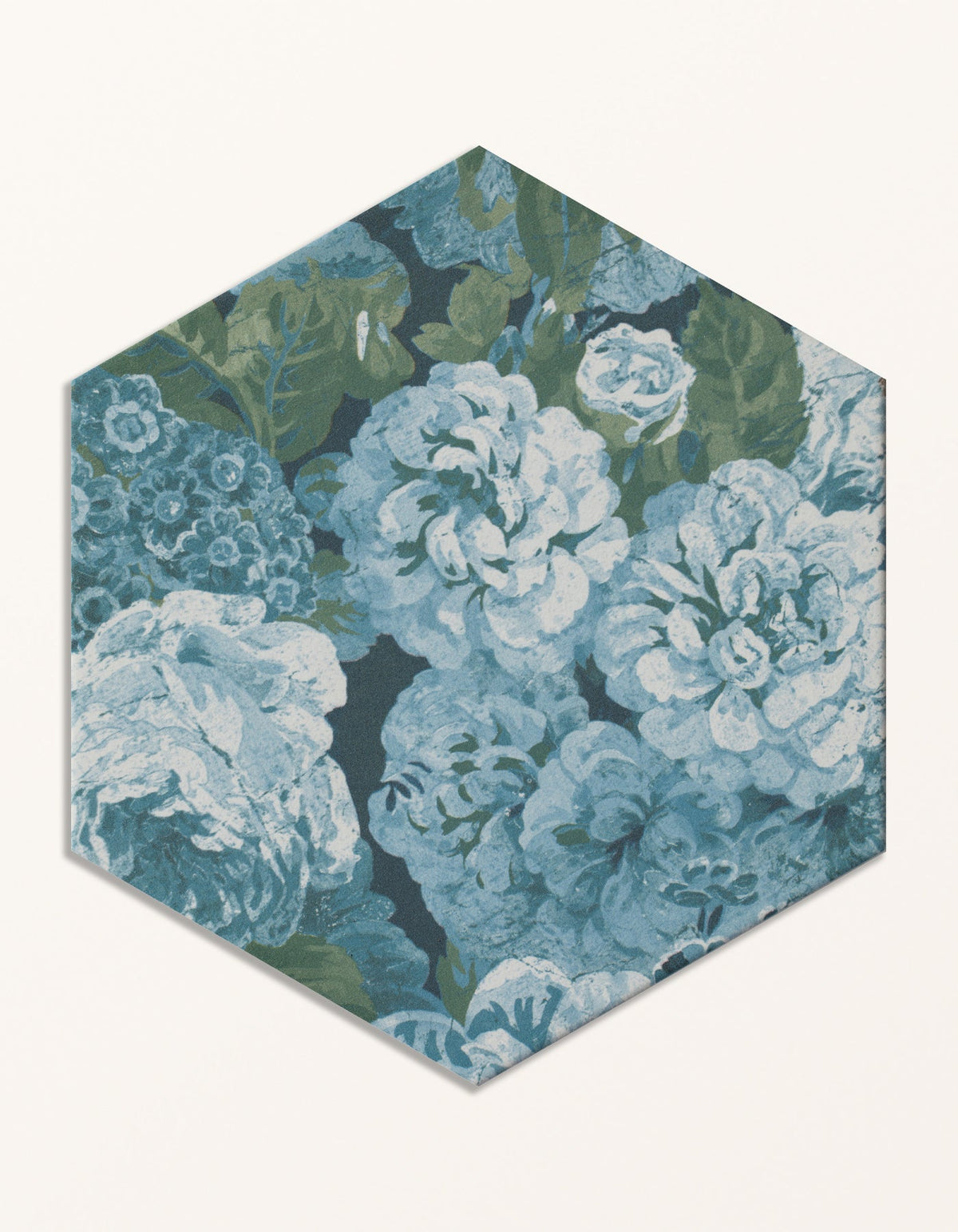 Ca’ Pietra Sanderson - Very Rose & Peony Pottery Blue Porcelain — official gallery image 2
