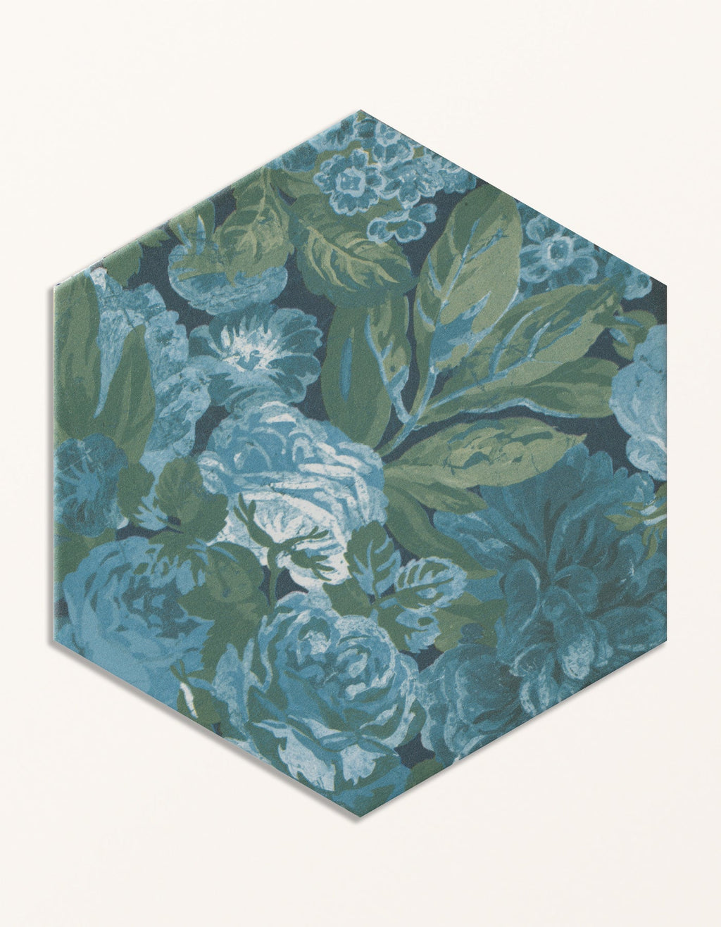 Ca’ Pietra Sanderson - Very Rose & Peony Pottery Blue Porcelain — official gallery image 3