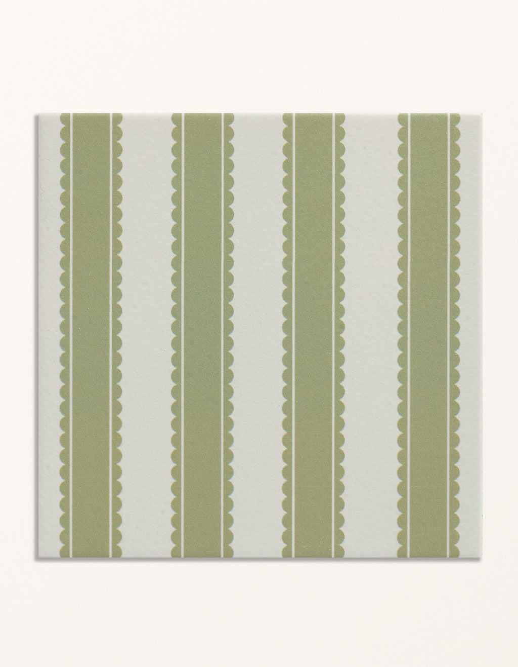 Ca’ Pietra Sanderson - Pinetum Stripe Sage Porcelain — official gallery image 2
