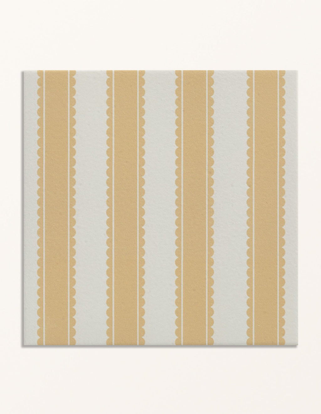 Ca’ Pietra Sanderson - Pinetum Stripe Ochre Porcelain — official gallery image 2