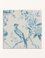 Ca’ Pietra Sanderson - Pillemont Toile China Blue Mural Porcelain — official gallery image 2
