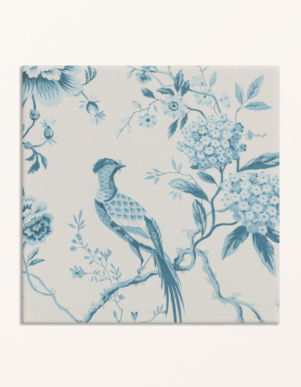 Ca’ Pietra Sanderson - Pillemont Toile China Blue Mural Porcelain — official gallery image 2