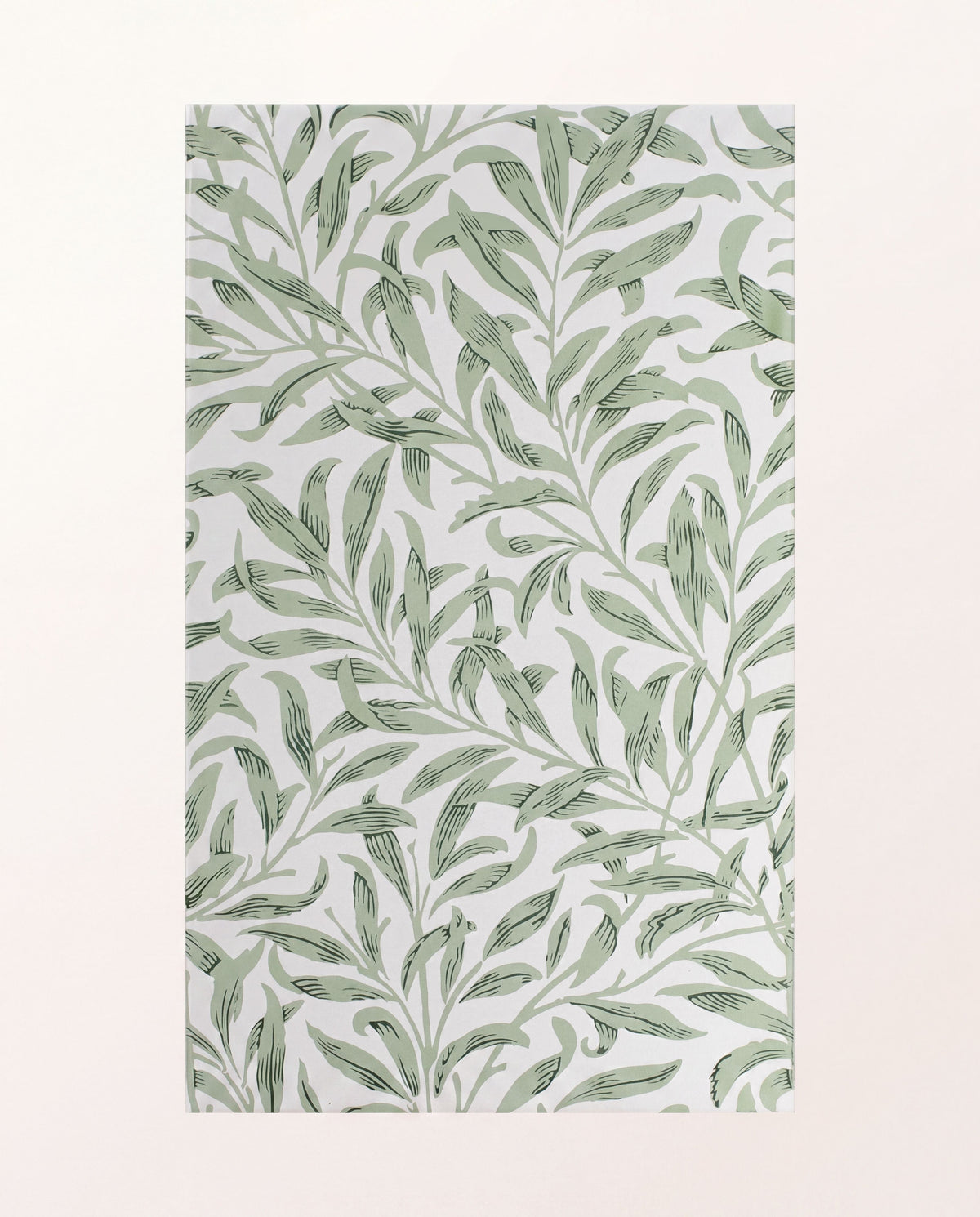 Ca’ Pietra Silk Screen Ceramic Willow Cottage Spring Leaf — official gallery image 2