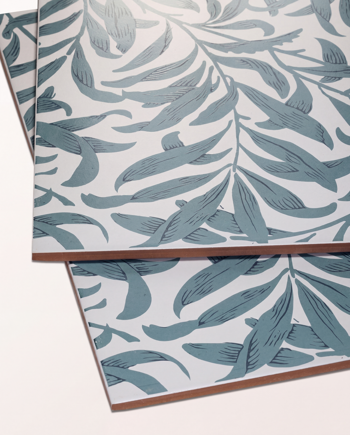 Ca’ Pietra Silk Screen Ceramic Willow Cottage Teal — official gallery image 5