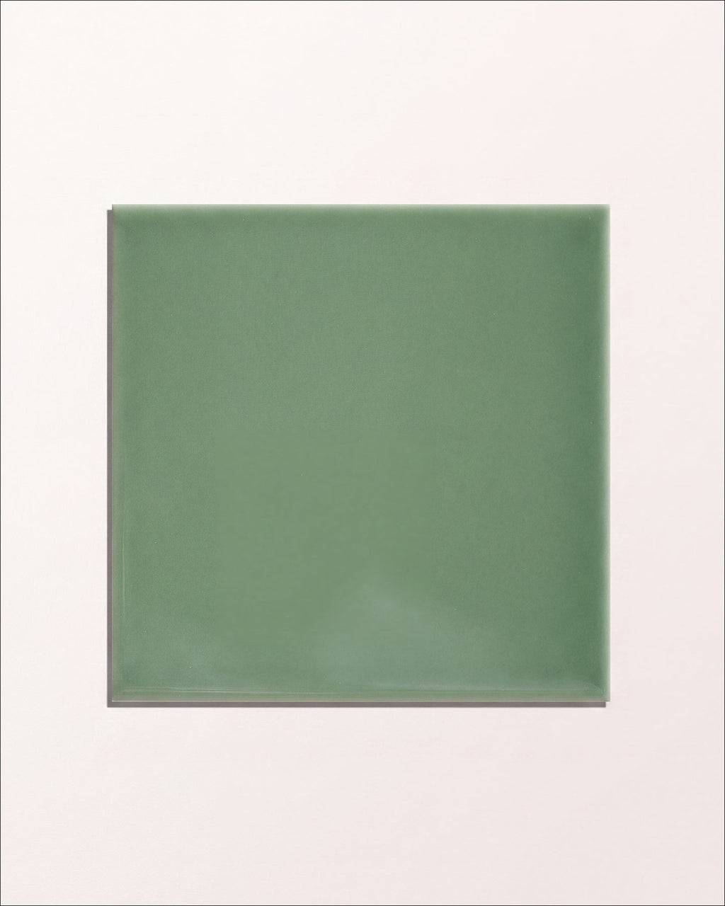 Ca’ Pietra Victorian Style™ Wall Ceramic Cabbage Green Square — official gallery image 2