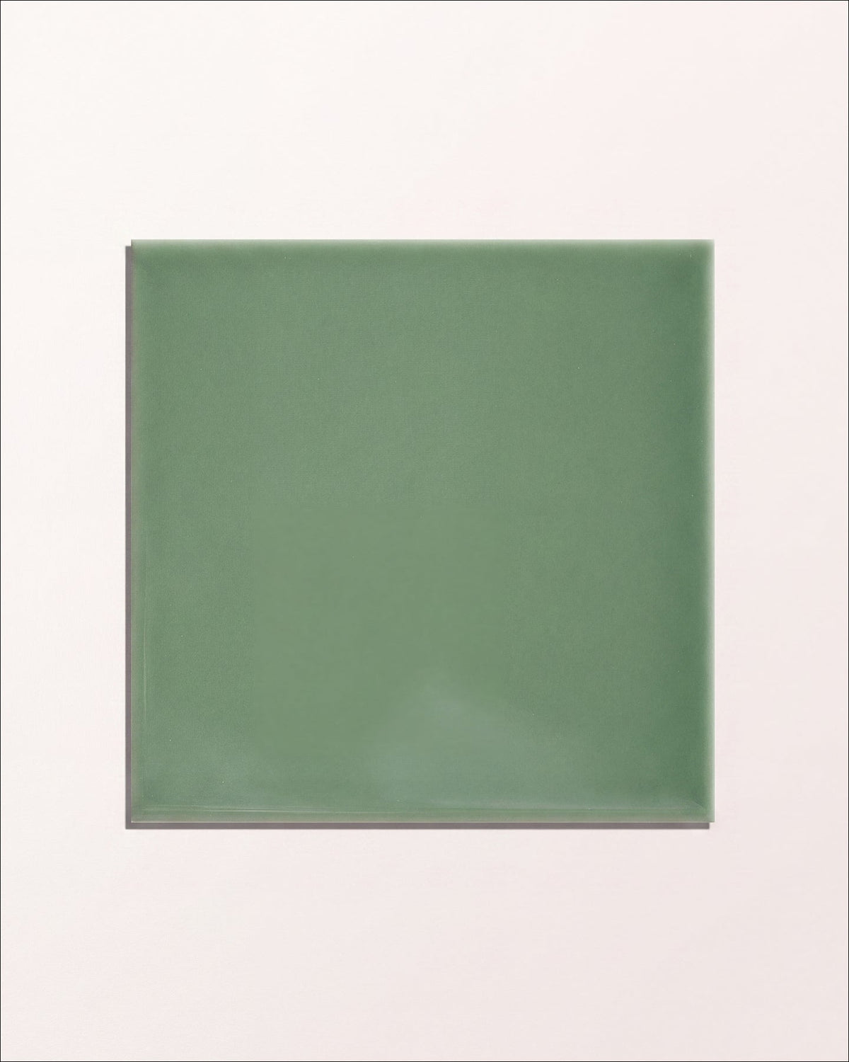 Ca’ Pietra Victorian Style™ Wall Ceramic Cabbage Green Square — official gallery image 2
