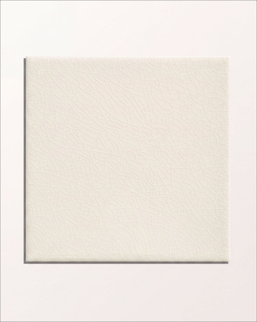 Ca’ Pietra Victorian Style™ Wall Ceramic Antique White Square Crackle Glaze — official gallery image 2