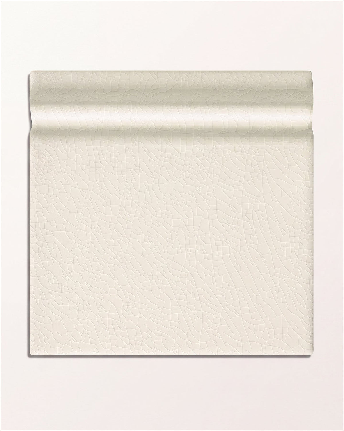Ca’ Pietra Victorian Style™ Wall Ceramic Antique White Skirting Crackle Glaze — official gallery image 2