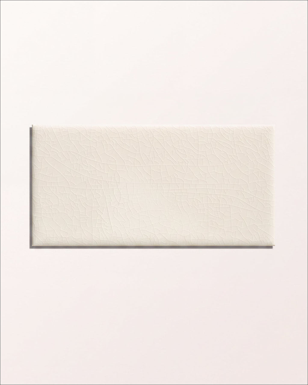 Ca’ Pietra Victorian Style™ Wall Ceramic Antique White Metro Crackle Glaze — official gallery image 2