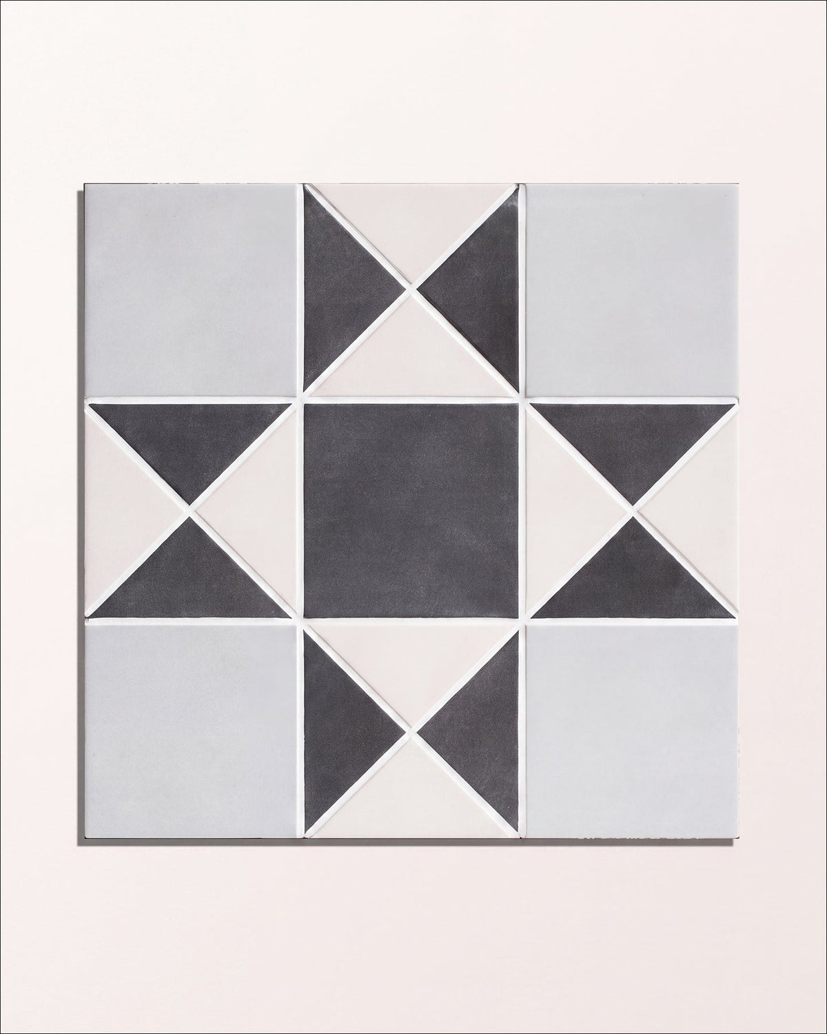 Ca’ Pietra Victorian Style™ Porcelain Finchley Pattern Soft Grey — official gallery image 2