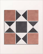 Ca’ Pietra Victorian Style™ Porcelain Finchley Pattern Terracotta — official gallery image 2