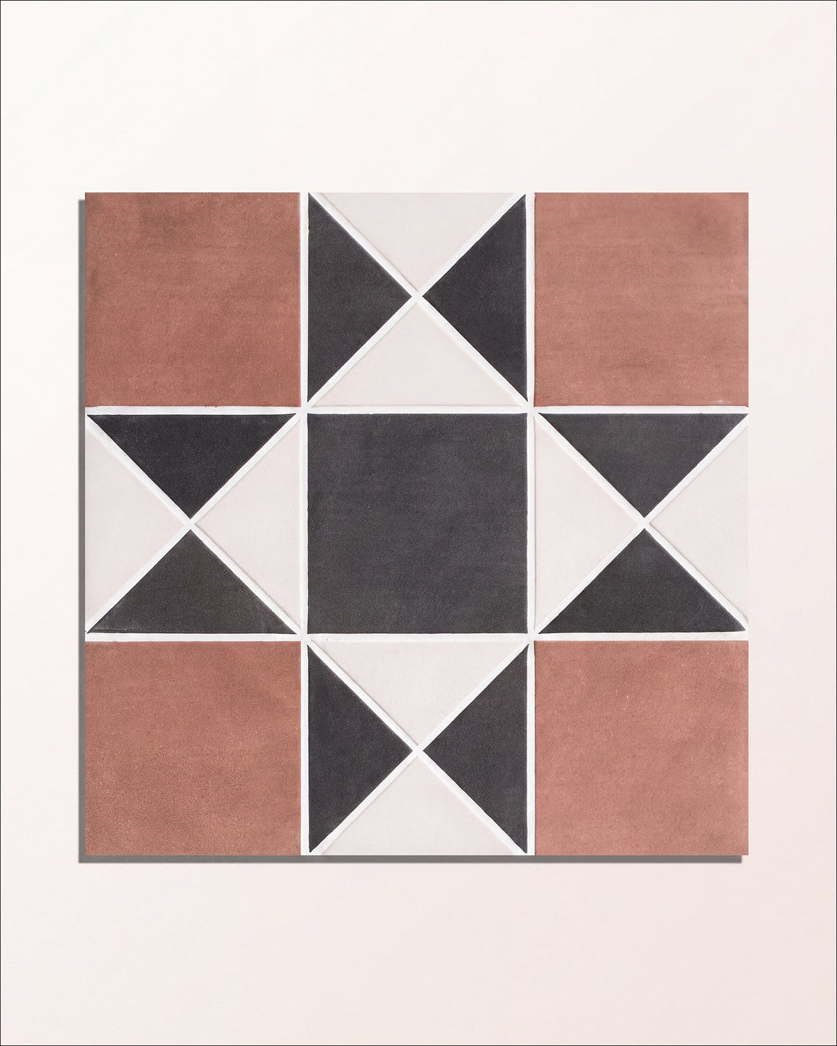 Ca’ Pietra Victorian Style™ Porcelain Finchley Pattern Terracotta — official gallery image 2