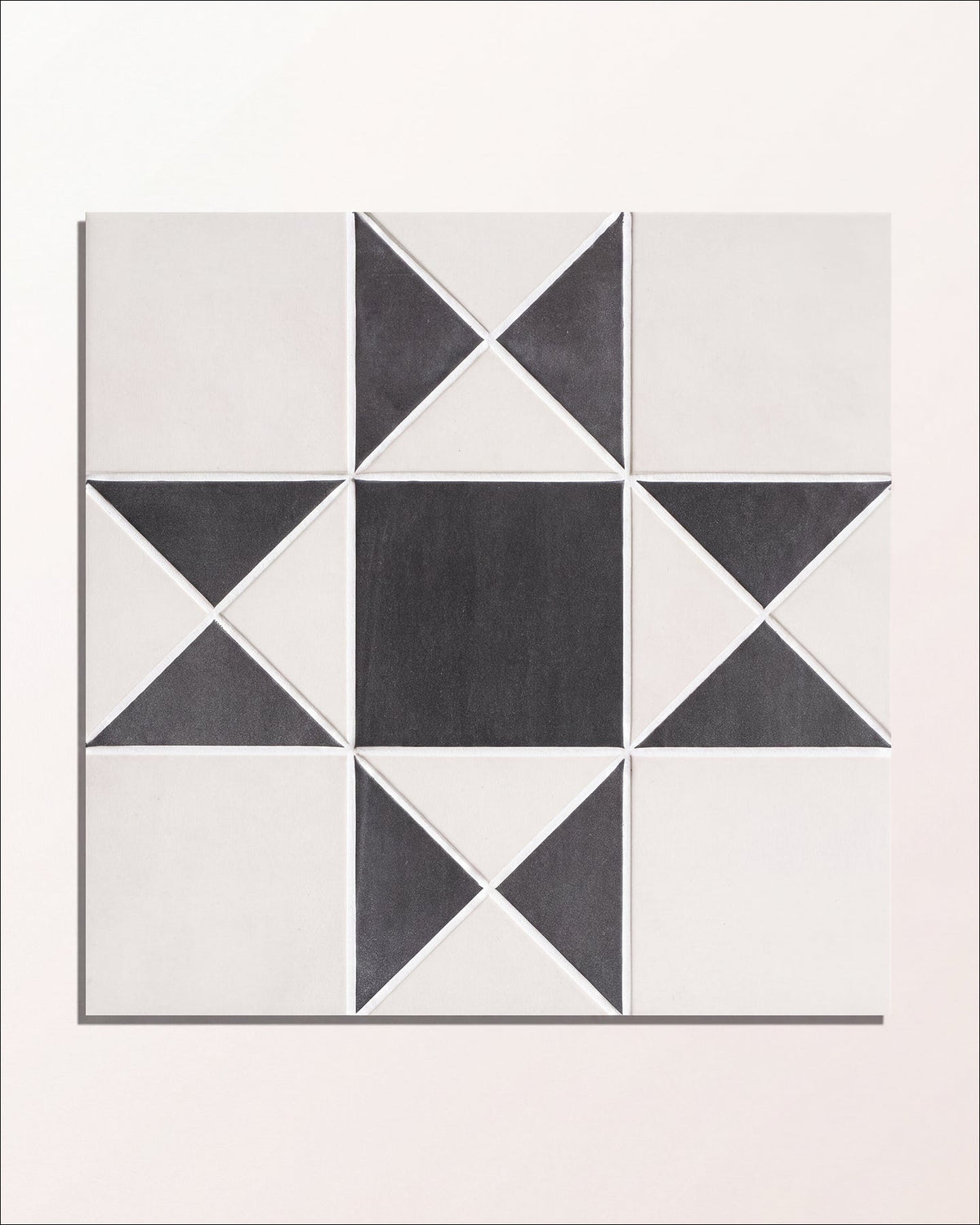 Ca’ Pietra Victorian Style™ Porcelain Finchley Pattern Cotton White — official gallery image 2