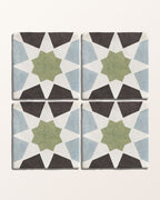 Ca’ Pietra STUDIO Souk Green Star Ceramic — official gallery image 1