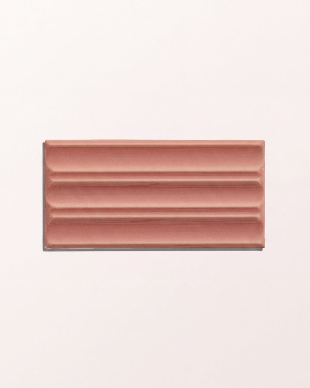 Ca’ Pietra Tunstall Ceramic Fluted Brick Coral — official gallery image 2