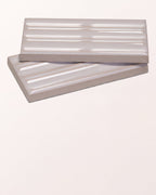 Ca’ Pietra Tunstall Ceramic Fluted Brick Deep White — official gallery image 1