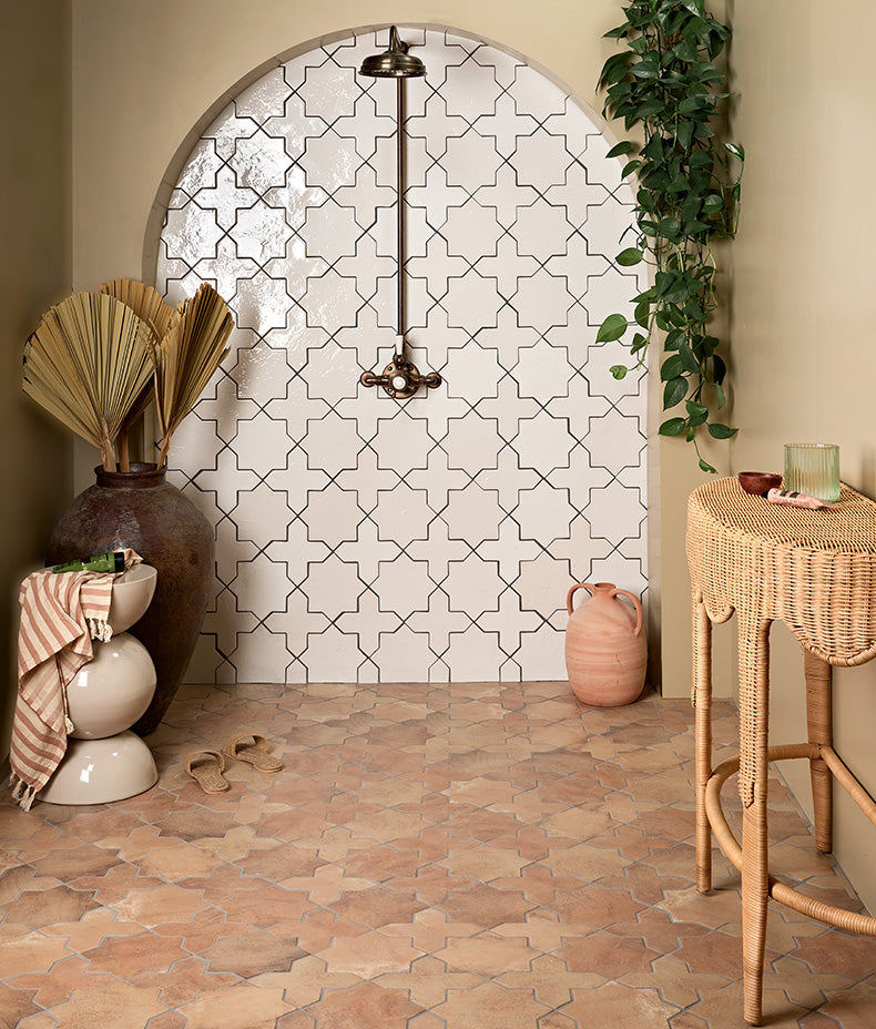 Ca’ Pietra Fez Porcelain Star Cotto — official gallery image 3