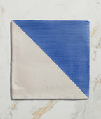 Ca’ Pietra STUDIO Jamboree Handpainted Ceramic Greek Blue Tri — official gallery image 1