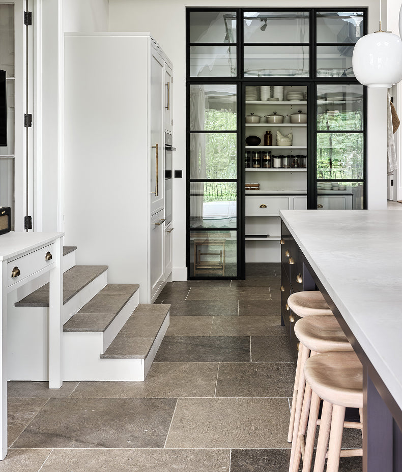 Ca’ Pietra Kimmeridge Limestone Tumbled & Etched Finish — official gallery image 4