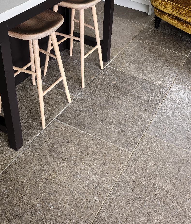 Ca’ Pietra Kimmeridge Limestone Tumbled & Etched Finish — official gallery image 5