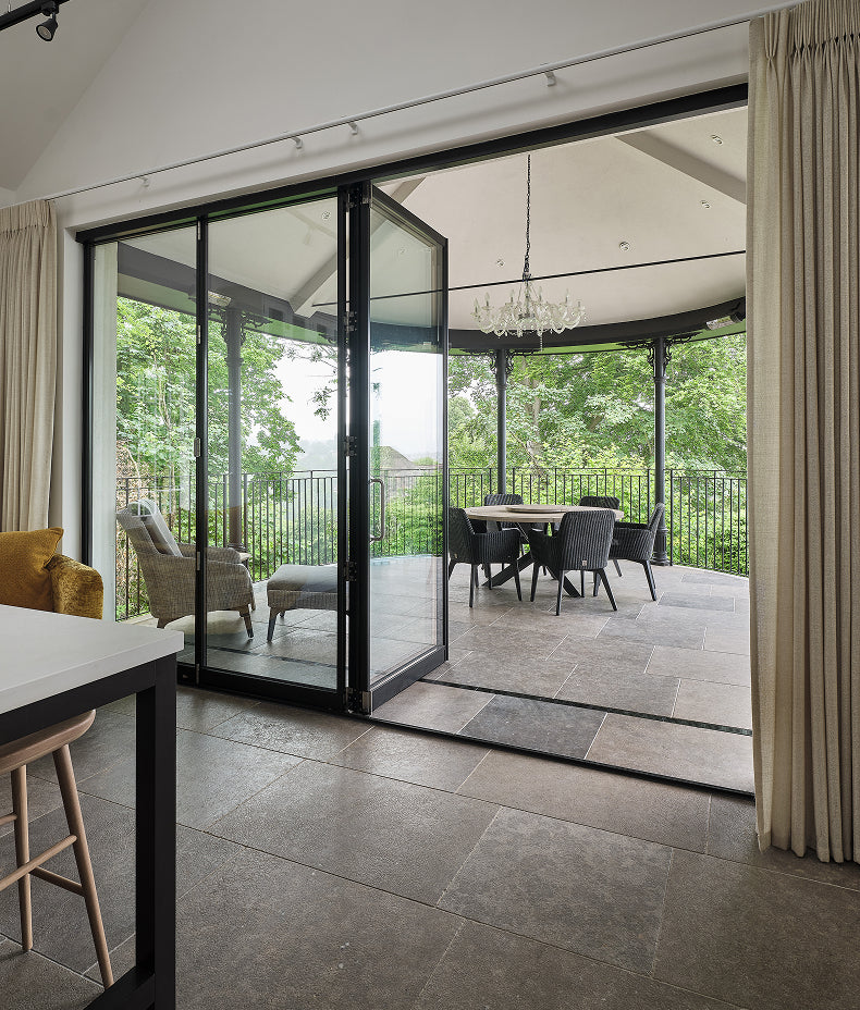 Ca’ Pietra Kimmeridge Limestone Tumbled & Etched Finish — official gallery image 1