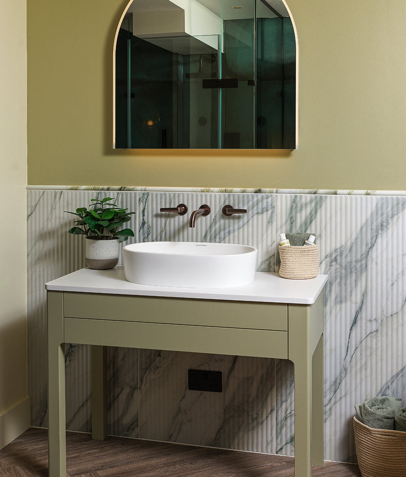 Ca’ Pietra Palm Springs Ceramic Cerulean Moulding — official gallery image 3