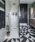 Ca’ Pietra Parisian Café Porcelain Tri Black — official gallery image 2