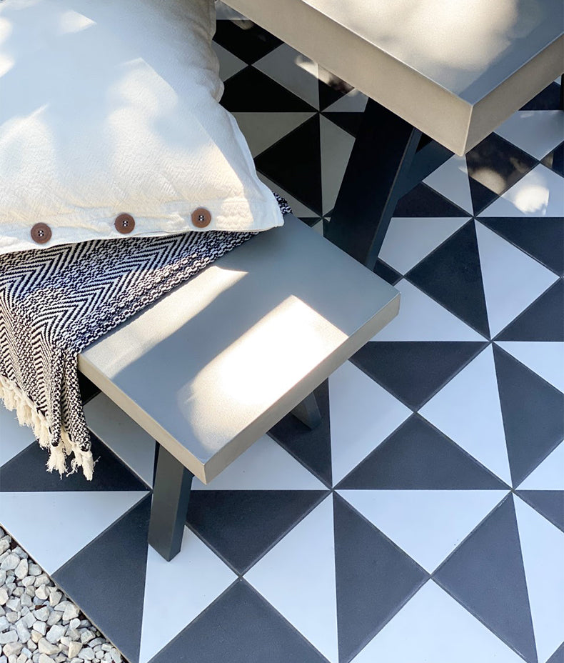 Ca’ Pietra Parisian Café Porcelain Tri Black — official gallery image 10