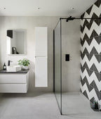 Ca’ Pietra Parisian Café Porcelain Tri Black — official gallery image 15