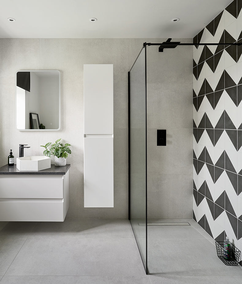 Ca’ Pietra Parisian Café Porcelain Tri Black — official gallery image 15