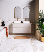 Ca’ Pietra Sculpture Grande Porcelain Calacatta Maximus — official gallery image 2