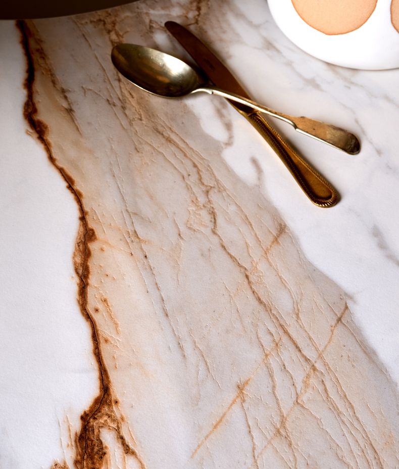 Ca’ Pietra Sculpture Grande Porcelain Calacatta Maximus — official gallery image 4