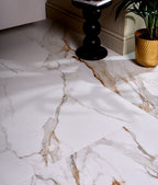Ca’ Pietra Sculpture Grande Porcelain Calacatta Maximus — official gallery image 7