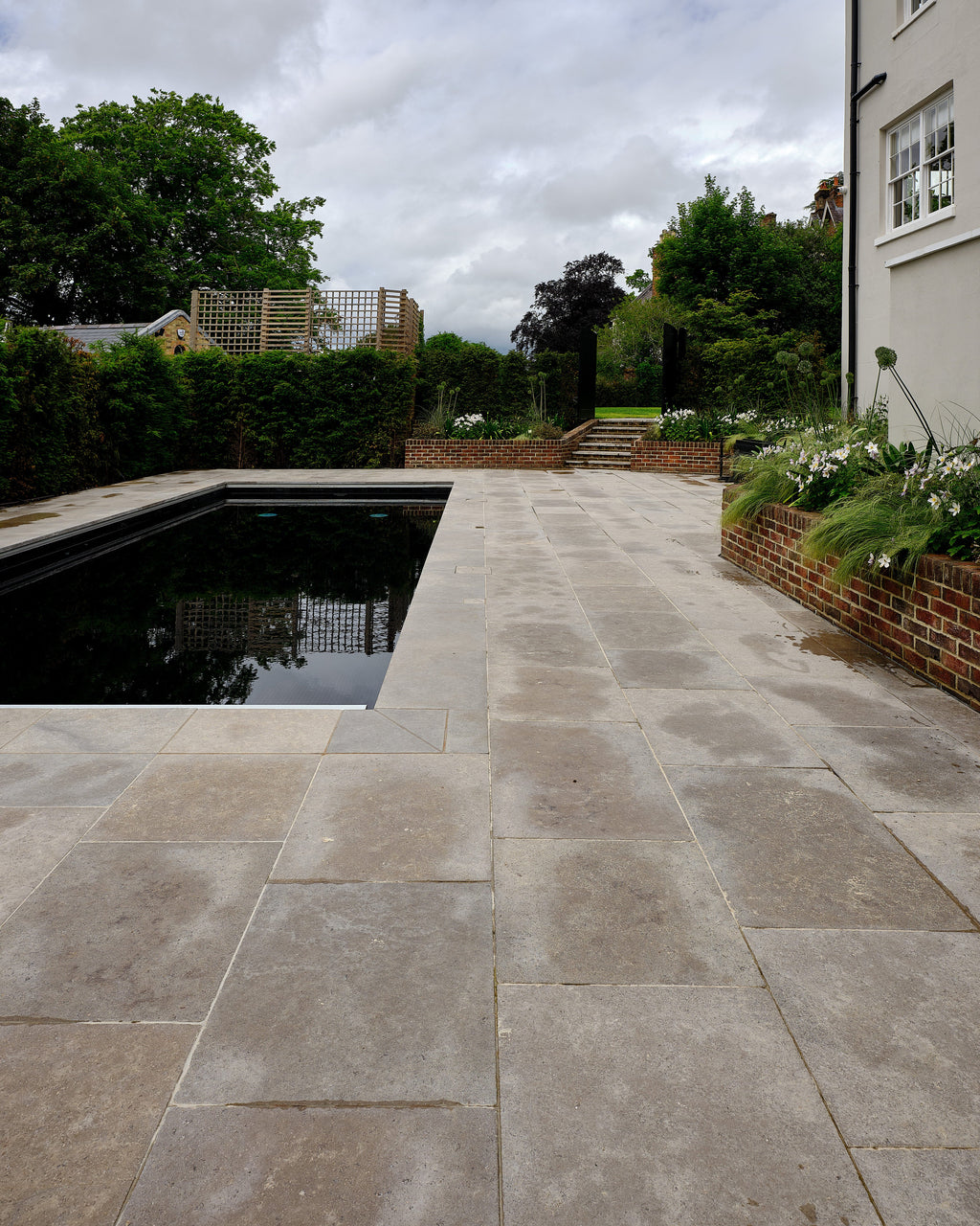 Ca’ Pietra Kimmeridge Limestone Tumbled & Etched Finish — official gallery image 8