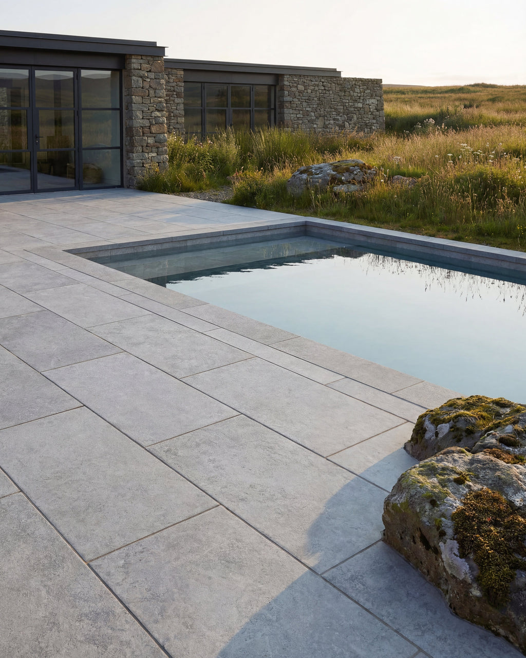 Ca’ Pietra Brit Stone Pennant Porcelain Paving — official gallery image 3