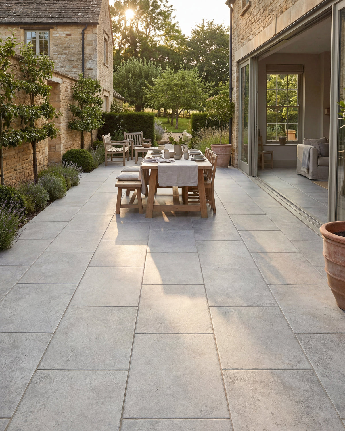 Ca’ Pietra Brit Stone Pennant Porcelain Paving — official gallery image 5