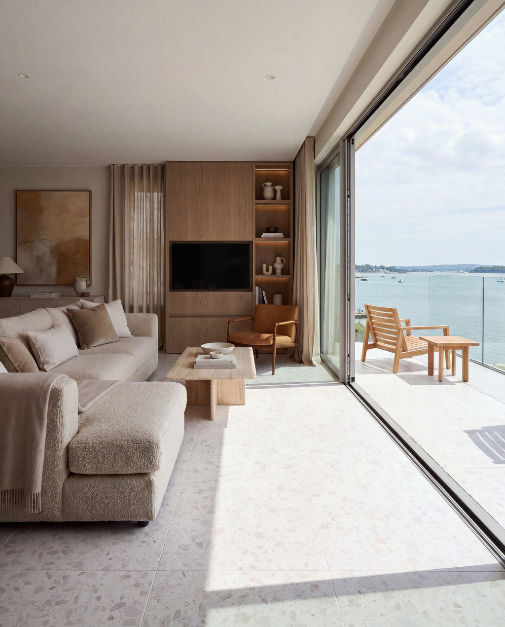 Ca’ Pietra Rialto Porcelain Satin Blanc — official gallery image 1