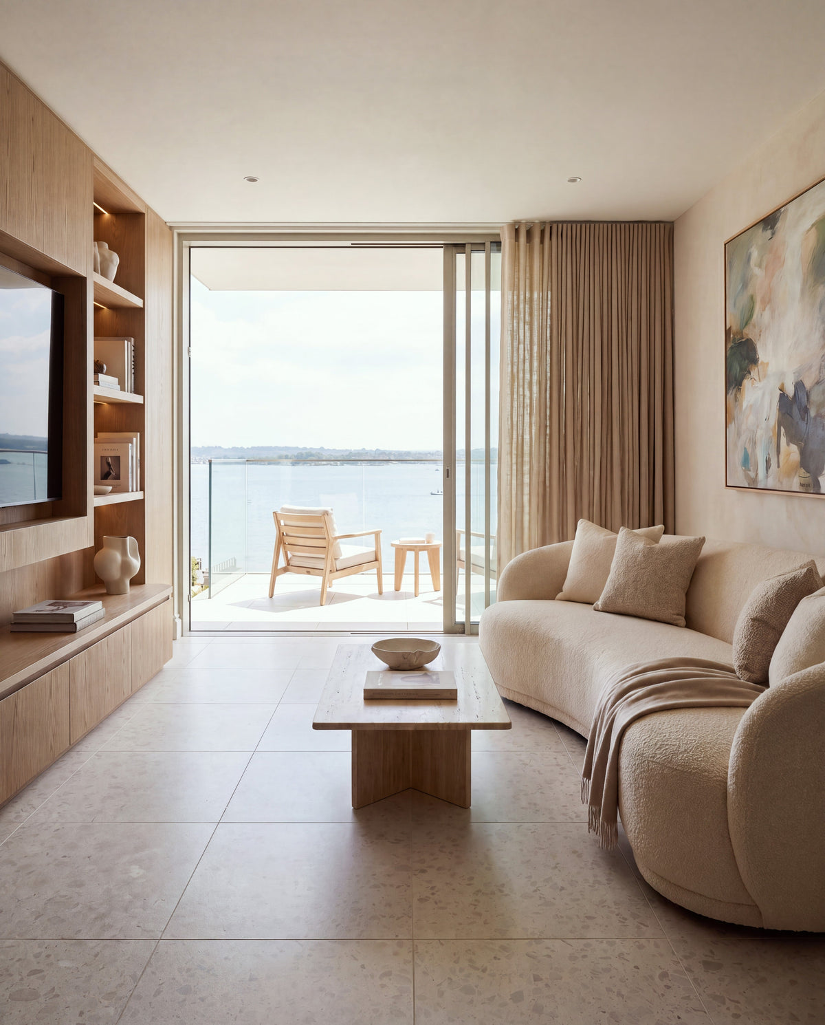 Ca’ Pietra Rialto Porcelain Satin Blanc — official gallery image 3