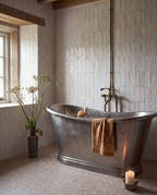 Ca’ Pietra Rialto Porcelain Satin Taupe — official gallery image 1