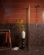 Ca’ Pietra Avebury Ceramic Burnt Caramel Crackle Glaze — official gallery image 6
