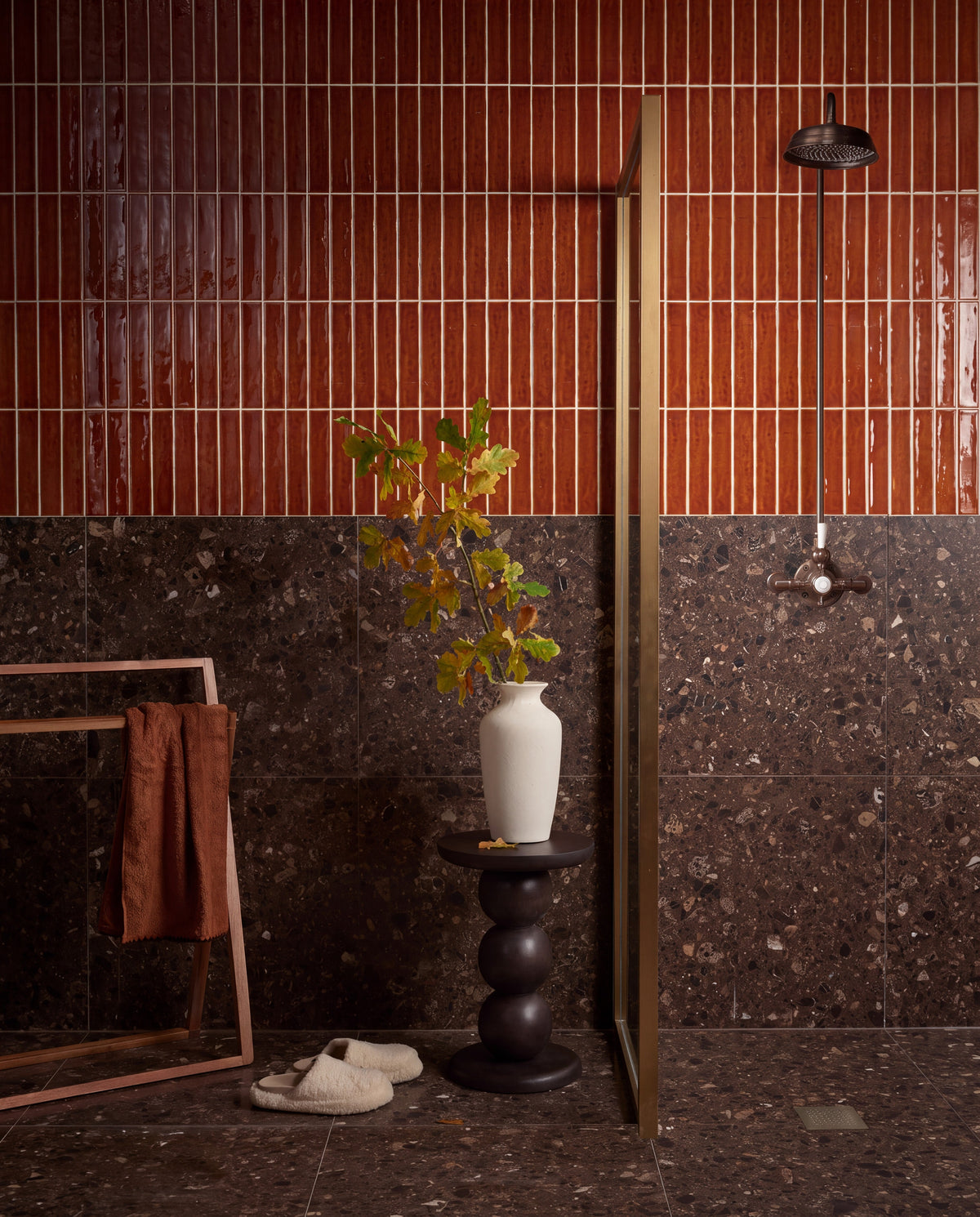 Ca’ Pietra Avebury Ceramic Burnt Caramel Crackle Glaze — official gallery image 6