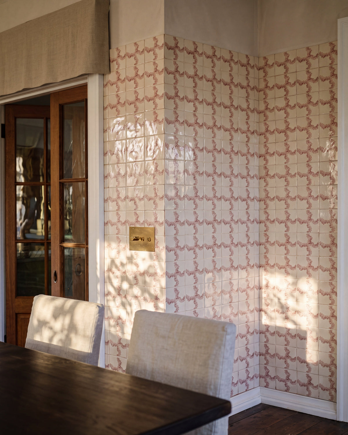 Ca’ Pietra STUDIO Sanderson - Oxbow Check Madder Pattern — official gallery image 3