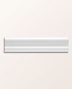 Ca’ Pietra Architectural Mouldings Dado Ceramic White — official gallery image 2
