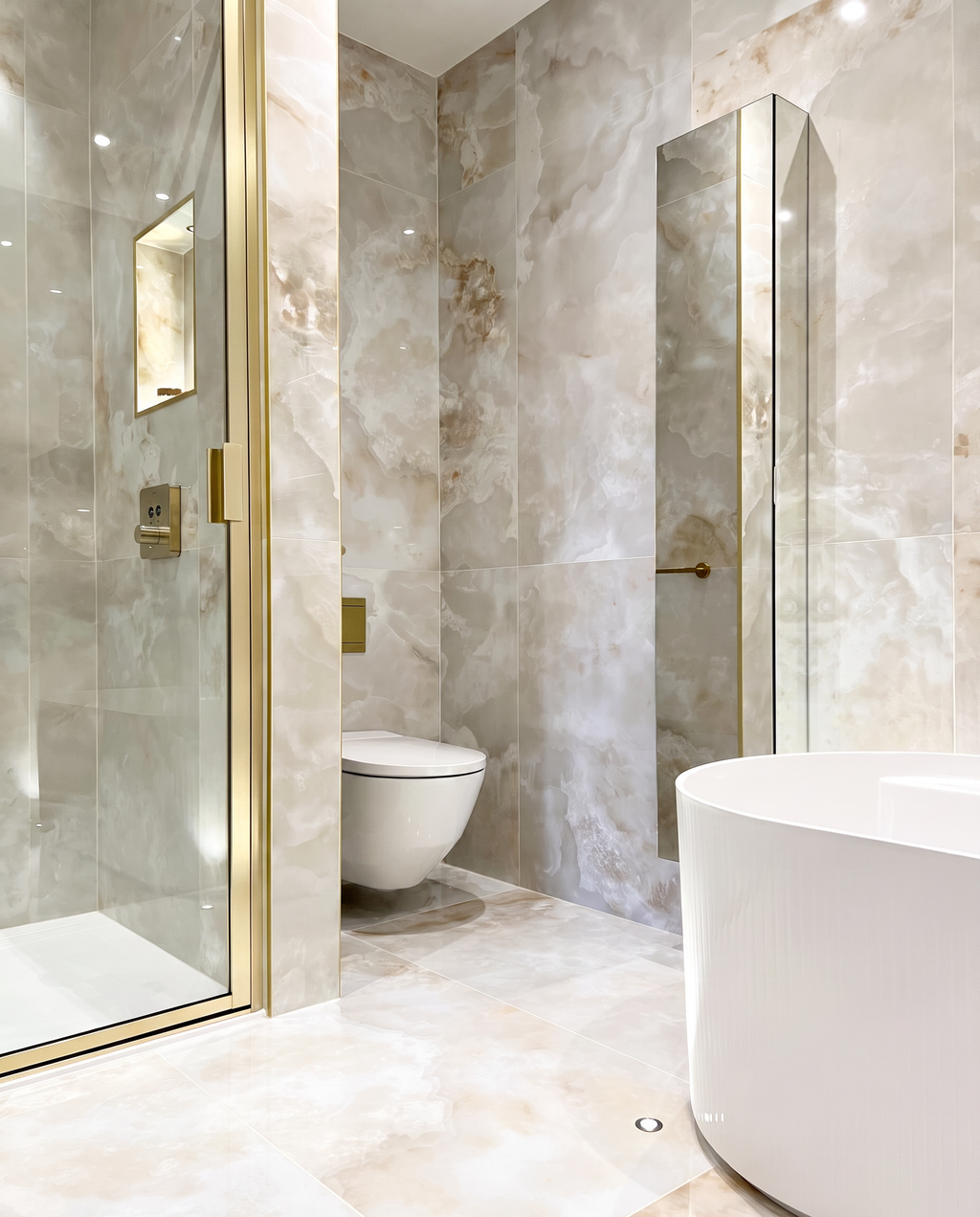 Ca’ Pietra California Porcelain Beige — official gallery image 5
